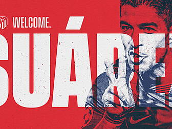 Atletico confirm Suarez arriva...